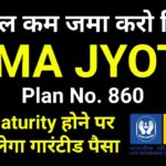 LIC Bima Jyoti Plan | Plan No. 860